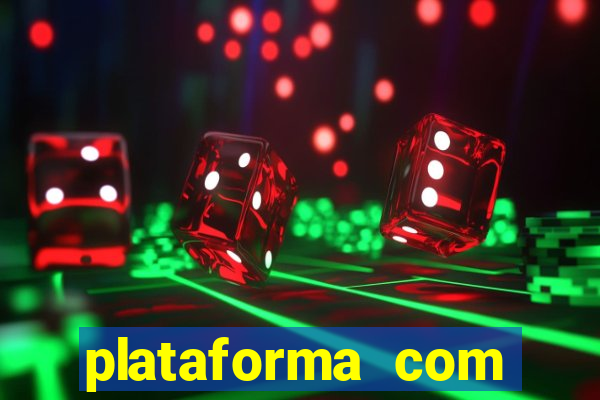 plataforma com chuva de dinheiro